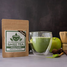 Load image into Gallery viewer, &quot;Smile Tea&quot; Organic First flush Matcha (ceremonial grade), 70 grams