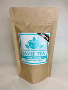 "Smile Tea" Organic Kabusecha Sencha green tea (10 tea bags)